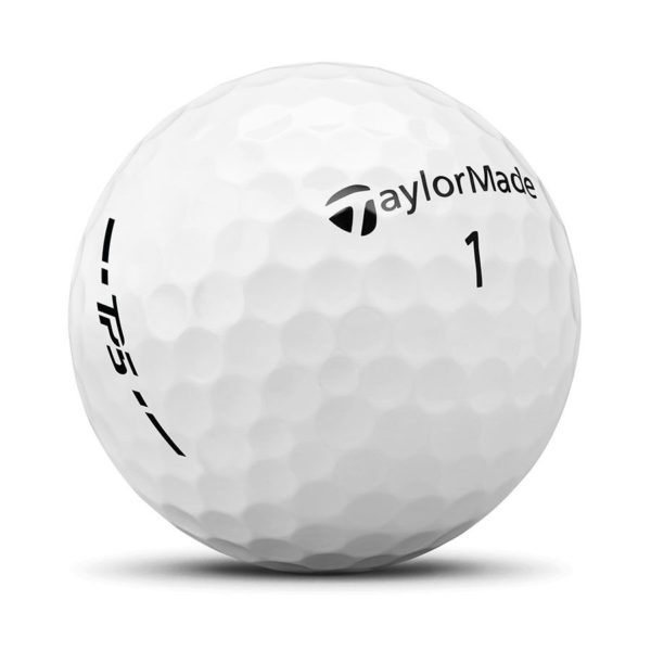 5 boîtes + 2 offertes de balles de golf Taylor Made TP5 – Image 2