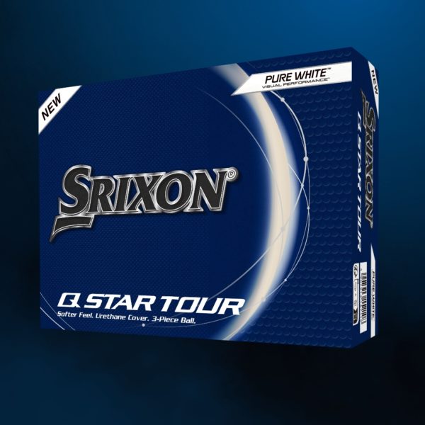 5 boîtes + 2 offertes de balles de golf Srixon Qstar