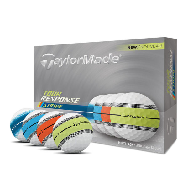 5 boîtes + 2 offertes de balles de golf Taylor Made Tour response