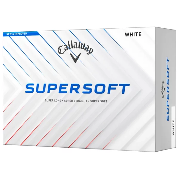 5 boîtes + 2 offertes de balles de golf Callaway Super Soft