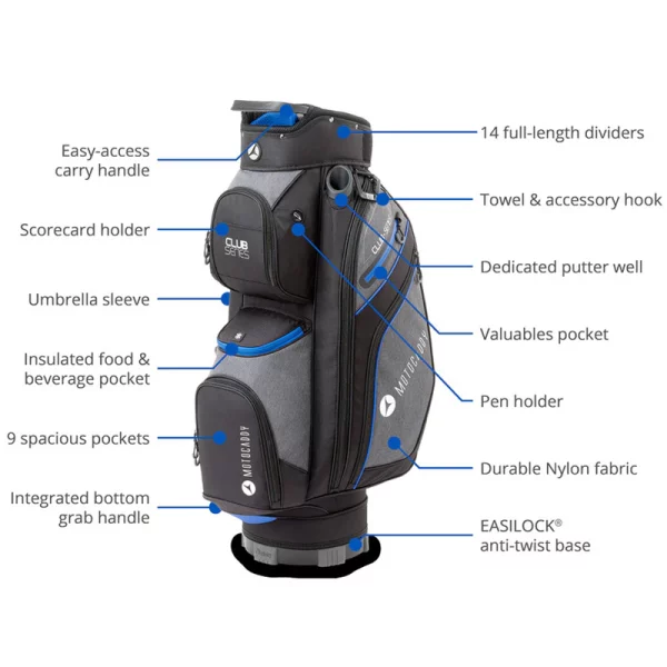 Sac Chariot Club-Series Mottocaddy