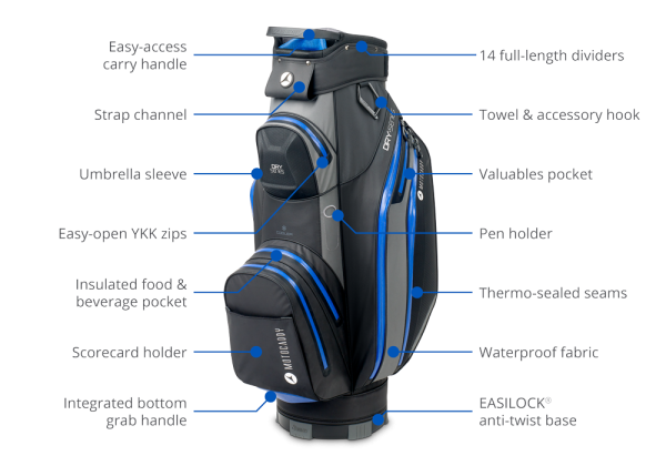 Sac Chariot Dry-Series Mottocaddy