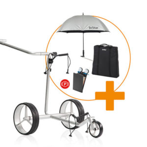 JuStar Carbon Light avec accessoires inclus