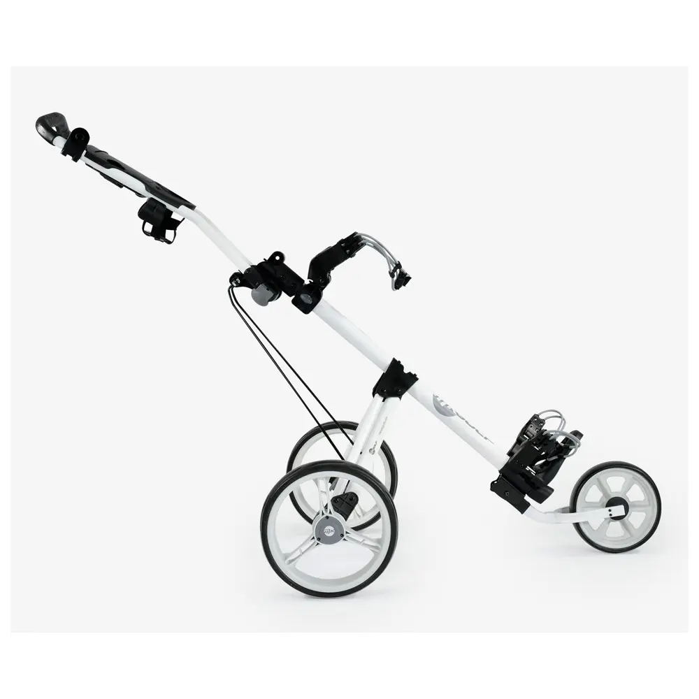 Chariot manuel 3 roues MKids 3 Wheel Push Trolley White – Image 2