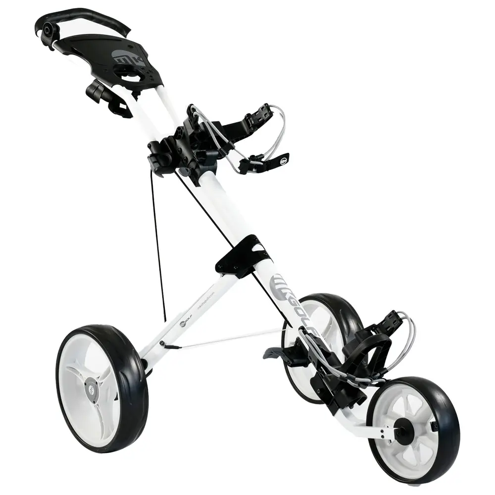 Chariot manuel 3 roues MKids 3 Wheel Push Trolley White