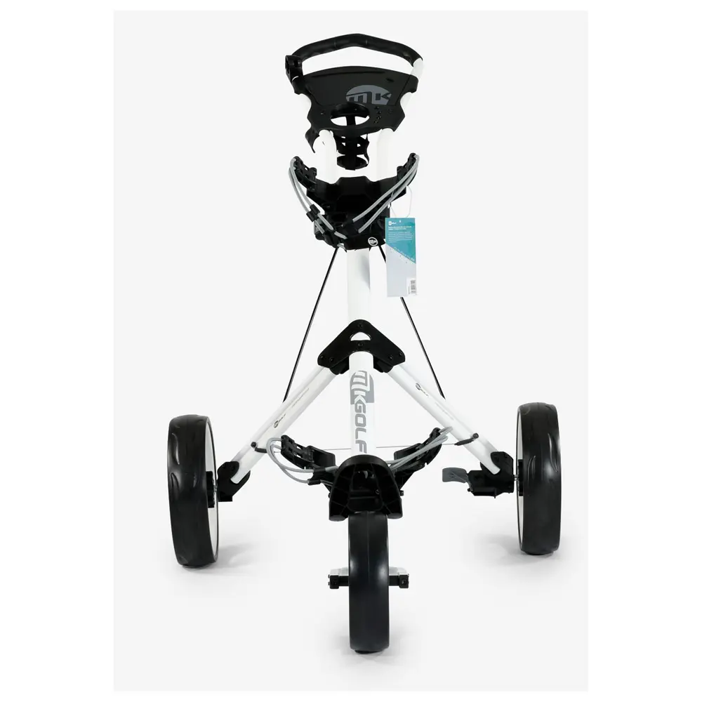 Chariot manuel 3 roues MKids 3 Wheel Push Trolley White – Image 3